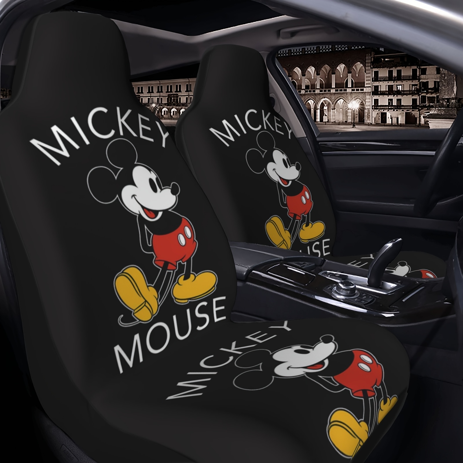 Women'S Accessories Vans - Mickey Mouse Desenli Araba Koltuğu Kılıfı