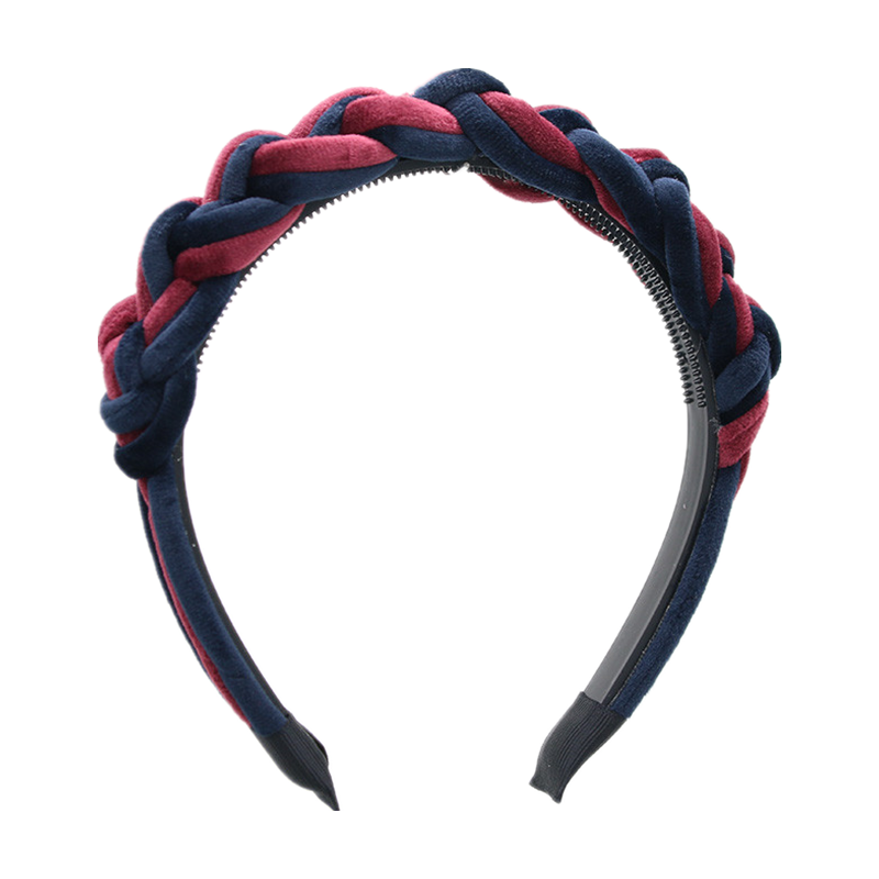 Women Accessories Bd - BD-1 Geniş örgülü kadife 3 cm