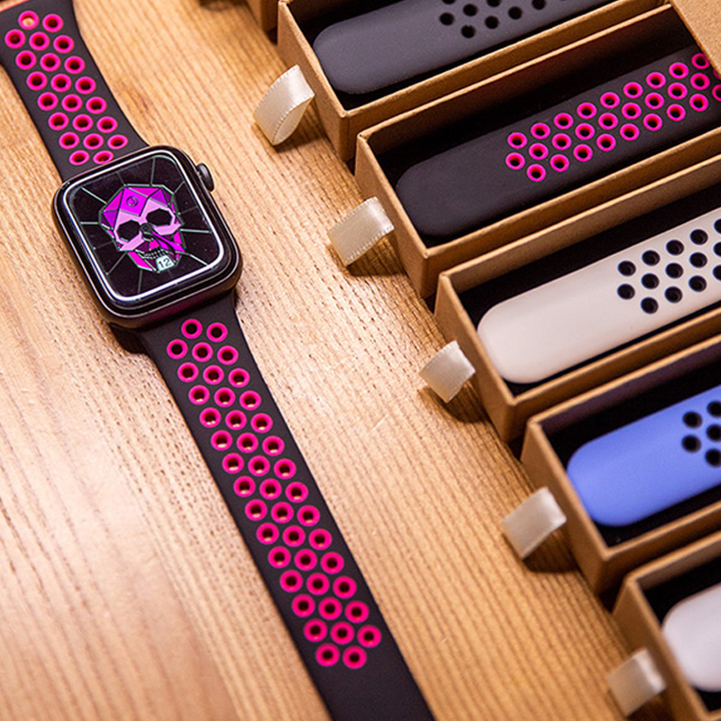 Women'S Accessories Nike - Apple için silikon kayış saat kayışı