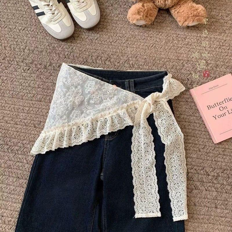 Women Accessories Photos - Boho Dantel Üçgen Bandana, Çok Yönlü