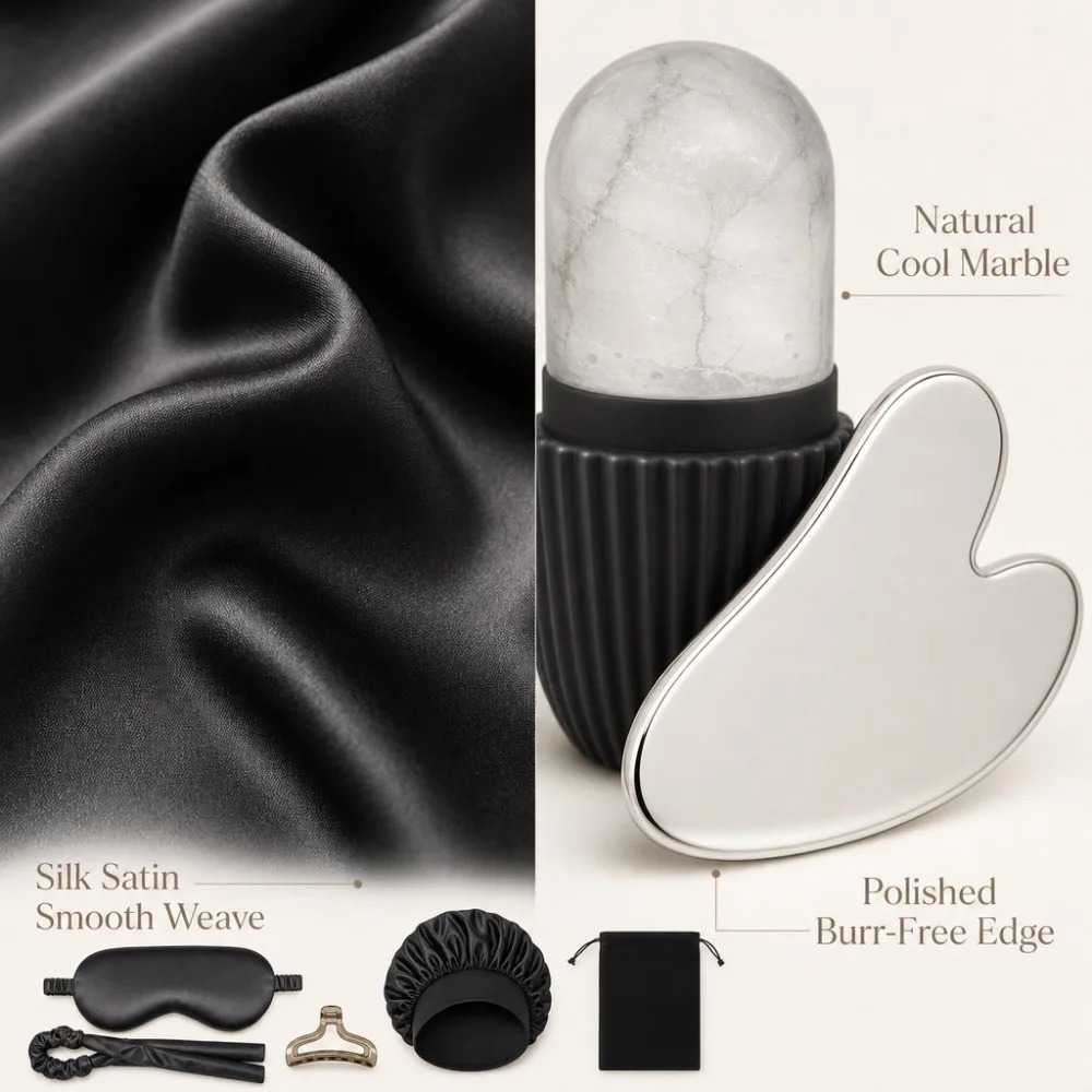 3/4/5/9 Parça İpek Uyku Seti G - Women Accessories Combo Gift incelemesi ve fiyatı