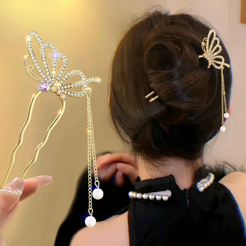 Antika tarzı inci taklidi high - Pearl Hair Pin incelemesi ve fiyatı