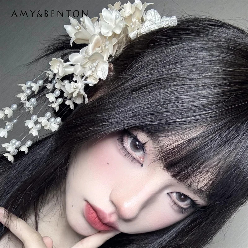 25COSElegant Mizaç Çiçek Saçak - Pearl Hair Pin incelemesi ve fiyatı