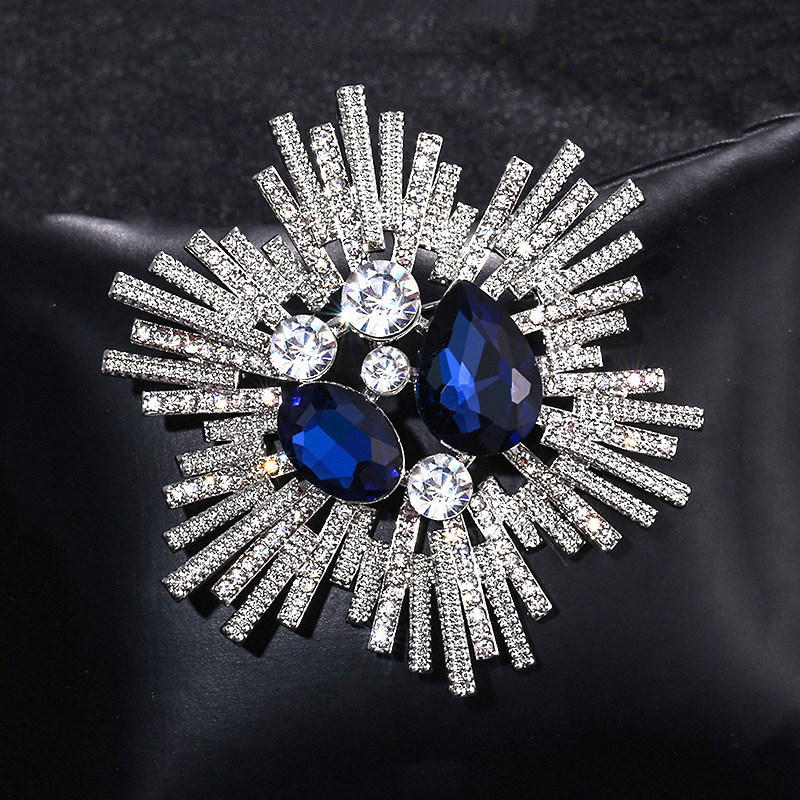 Üst düzey lüks kristal broş, k - Women'S Accessories Manufacturers incelemesi ve fiyatı