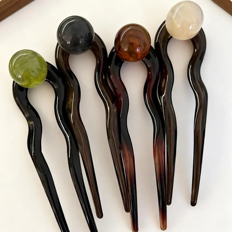 Moda Renkli Inci U-Şekilli Saç - Pearl Hair Pin incelemesi ve fiyatı