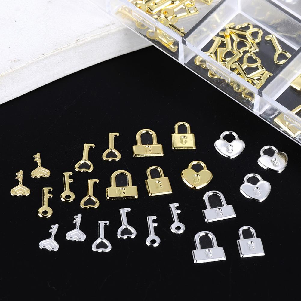 1 kutu Nail Art Charm 12 Izgar - Women Accessories Combo Gift incelemesi ve fiyatı