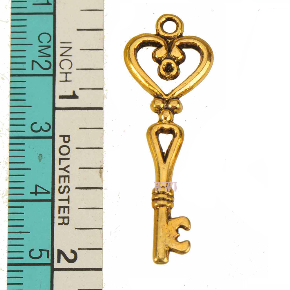 40 adet Altın Tuşlar Charms Ko - Women'S Accessories Manufacturers incelemesi ve fiyatı
