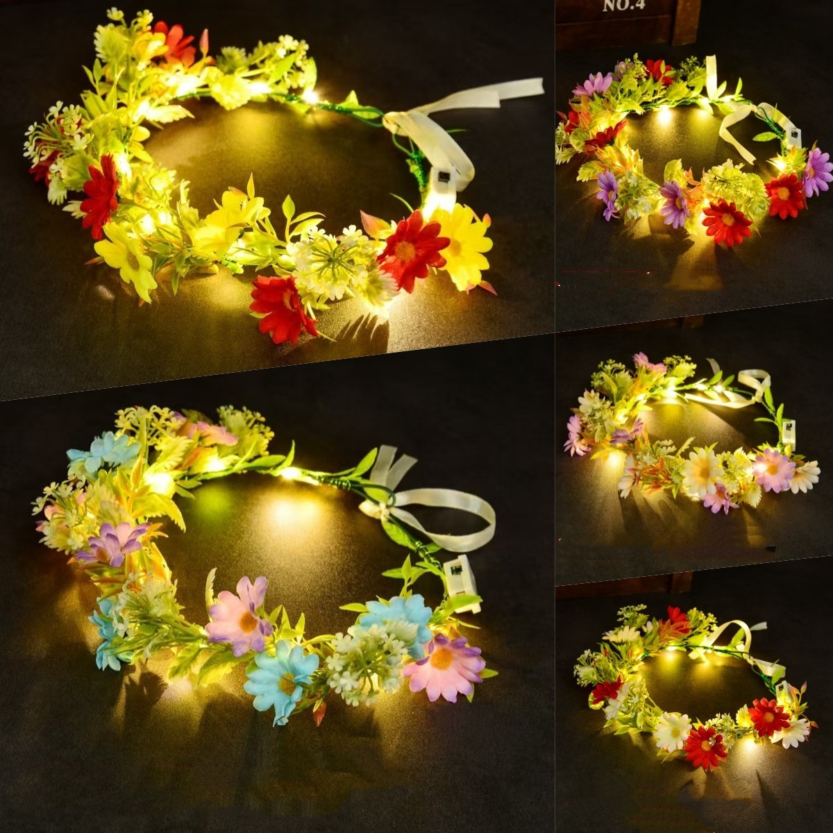 LED Işıklı Çiçek Taç Bandı, Ço - Women Accessories Photos incelemesi ve fiyatı