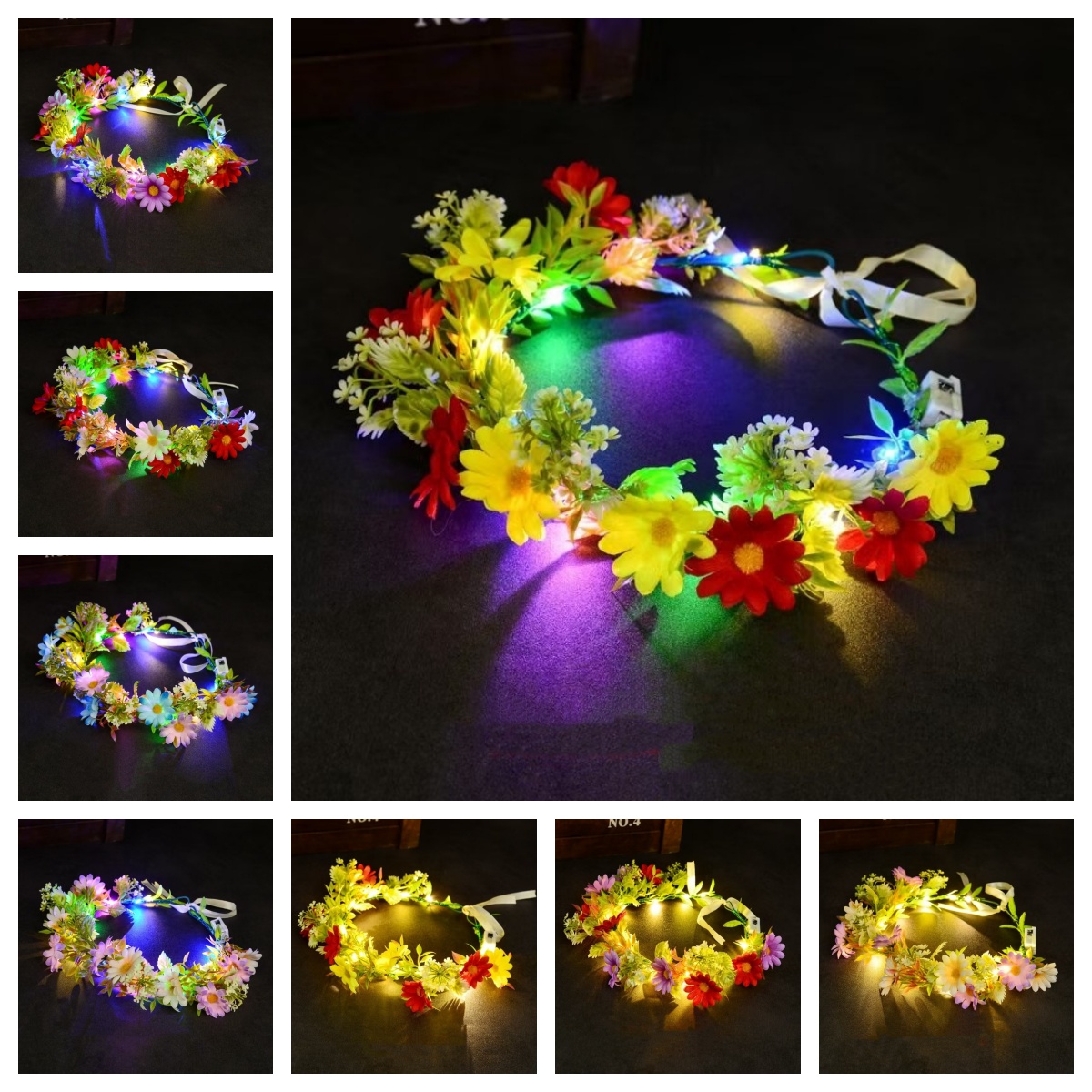 LED Işıklı Çiçek Taç Bandı, Ço - Women Accessories Photos incelemesi ve fiyatı