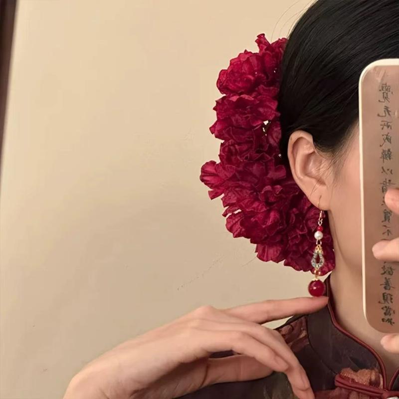 1 adet Pastoral Mor Sarı Çiçek - Women Accessories Photos incelemesi ve fiyatı