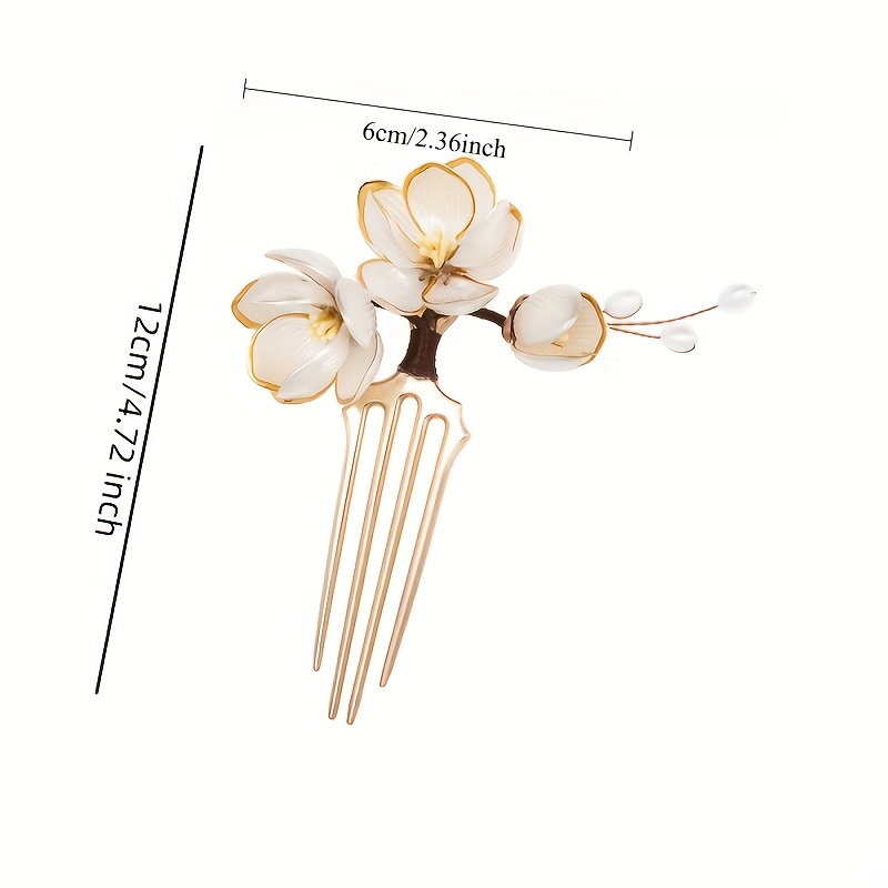 Çin tarzı kabuk manolya çiçek  - Women Accessories Photos incelemesi ve fiyatı